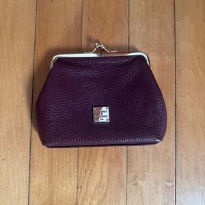 Dooney and Bourke coin/credit card wallet